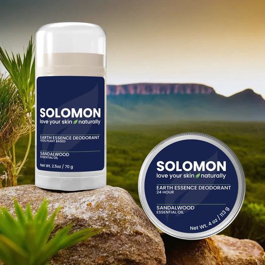 The SOLOMON Earth Essence Deodorant Range Explained