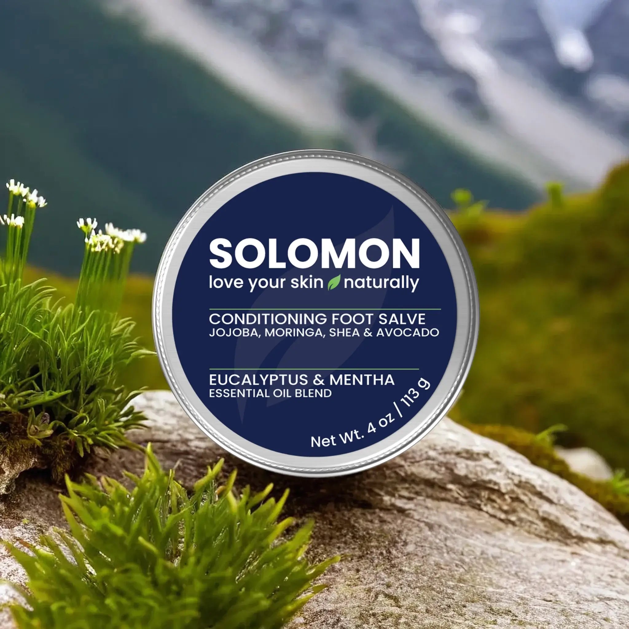 Revitalize Your Feet with SOLOMON Eucalyptus and Mentha Foot Salve