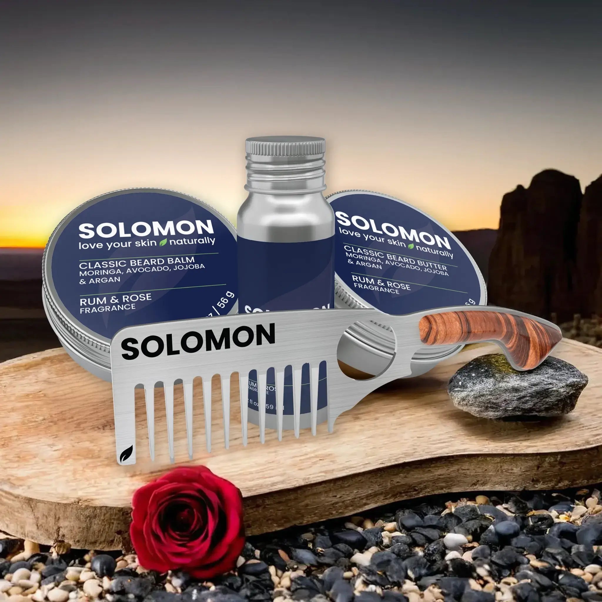 SOLOMON Signature Beard & Skincare Collection