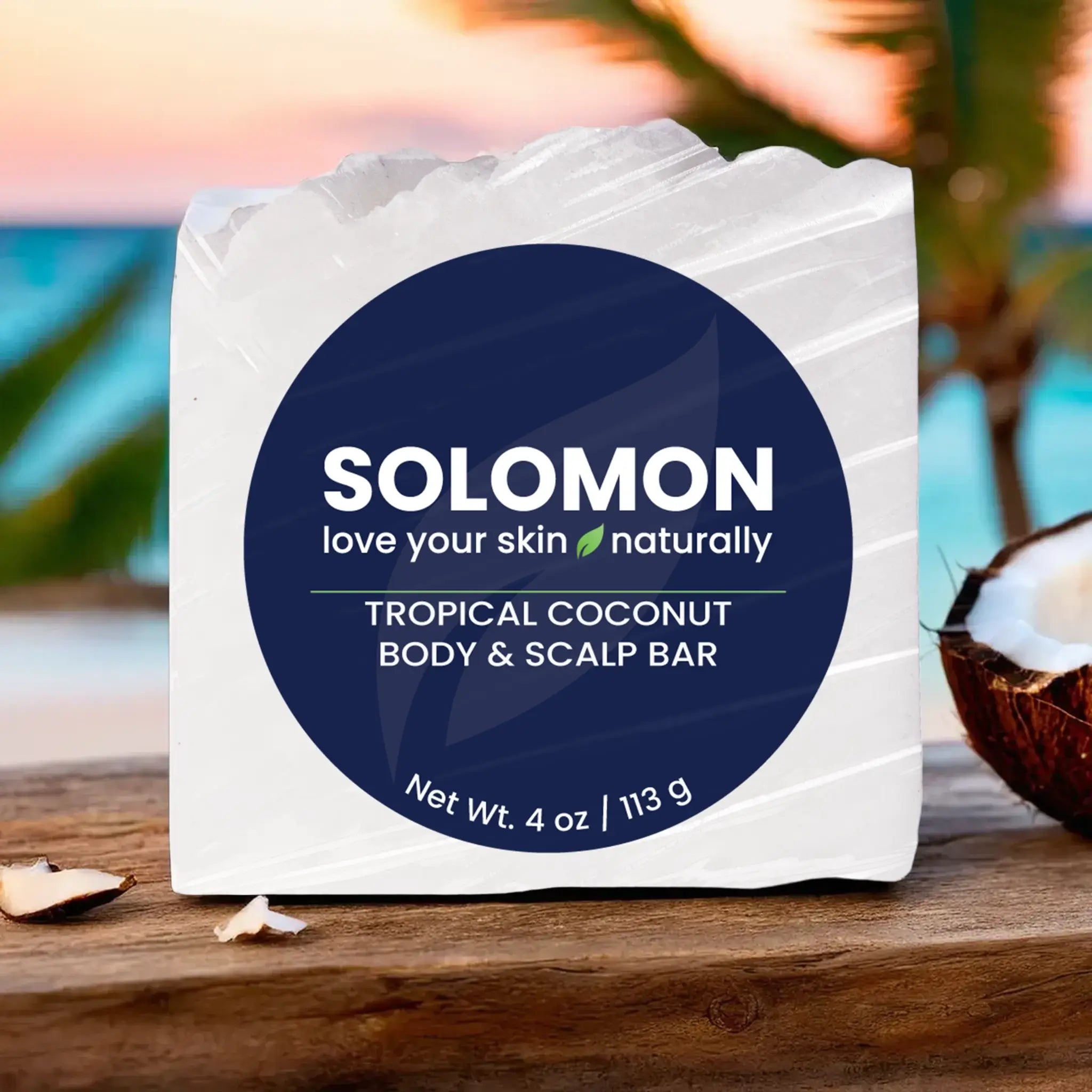 Tropical Coconut Body and Scalp Bar