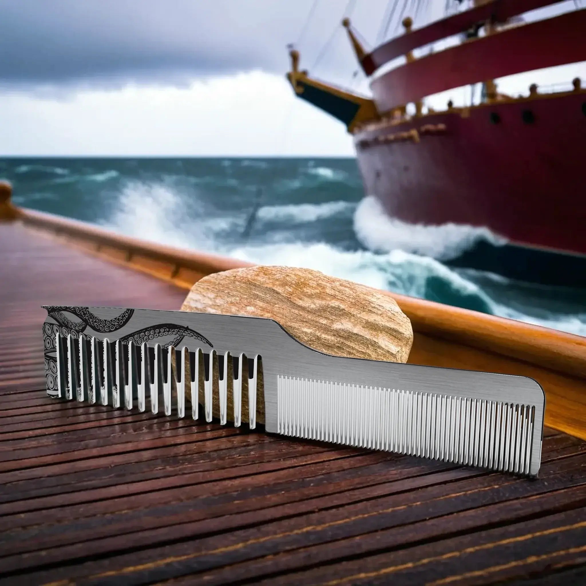 The Kraken Hair and Beard Comb