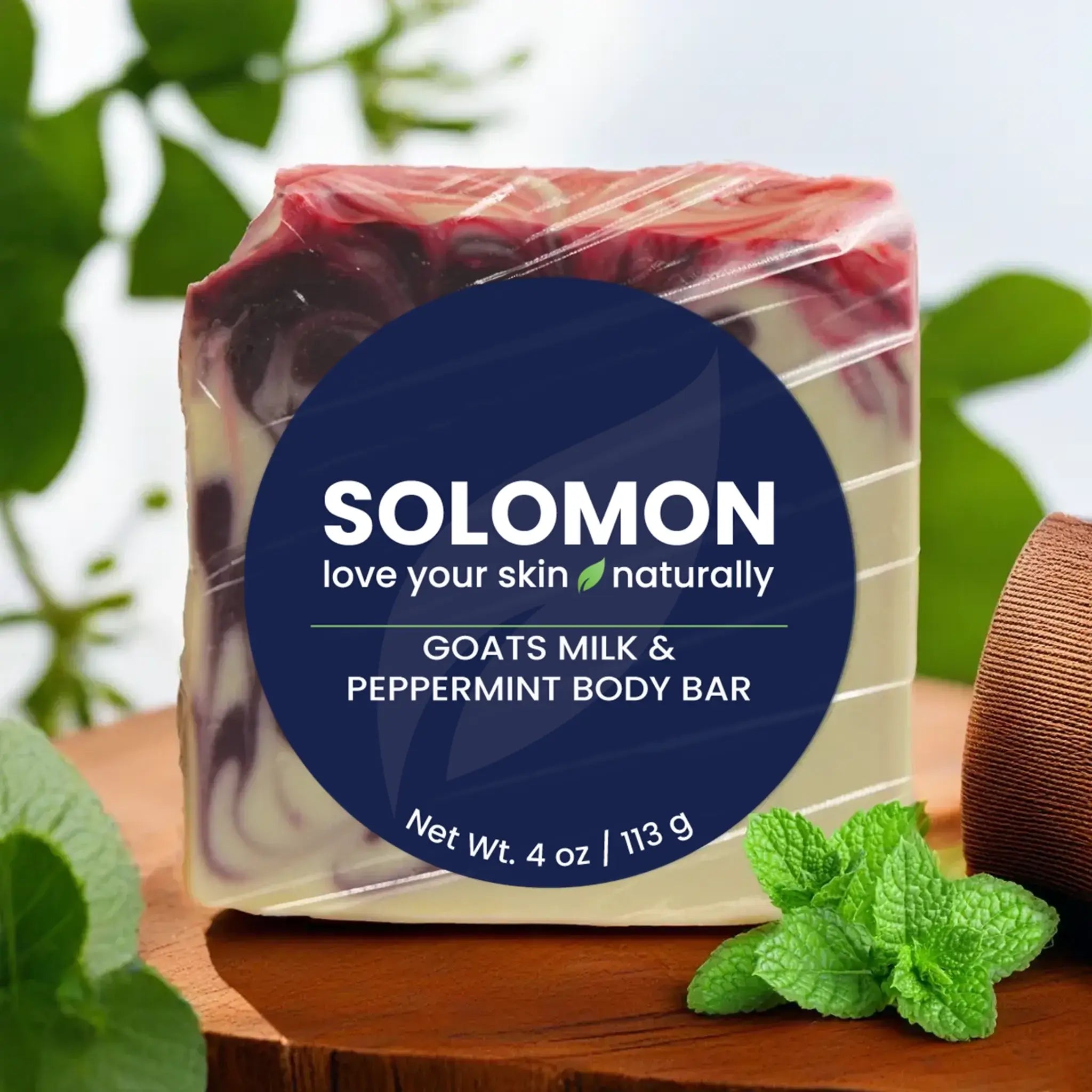 Goats Milk and Peppermint Body Bar