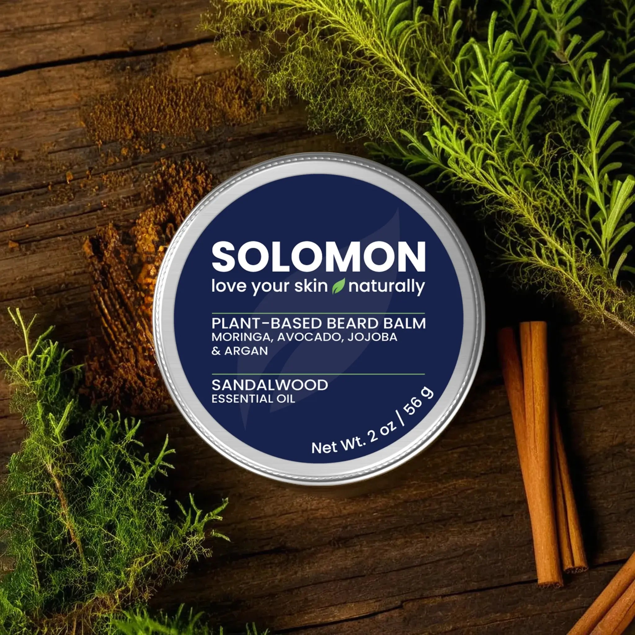 Sandalwood Plant-Based Beard Balm