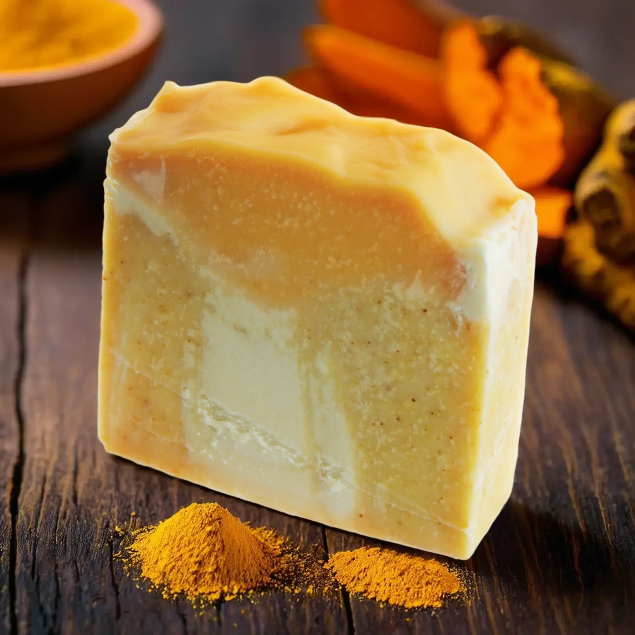 Golden Turmeric Body and Scalp Bar