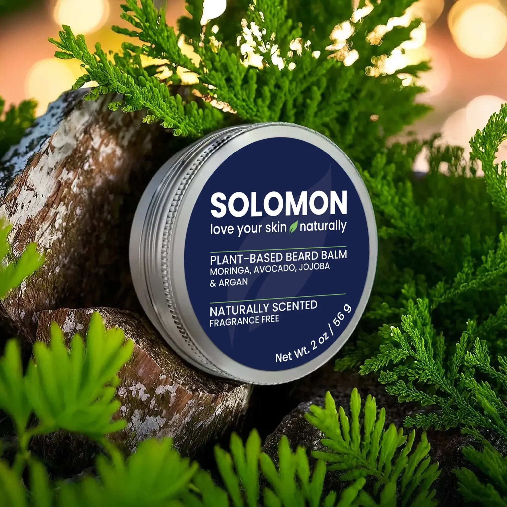 Naturally Scented Plant-Based Beard Balm