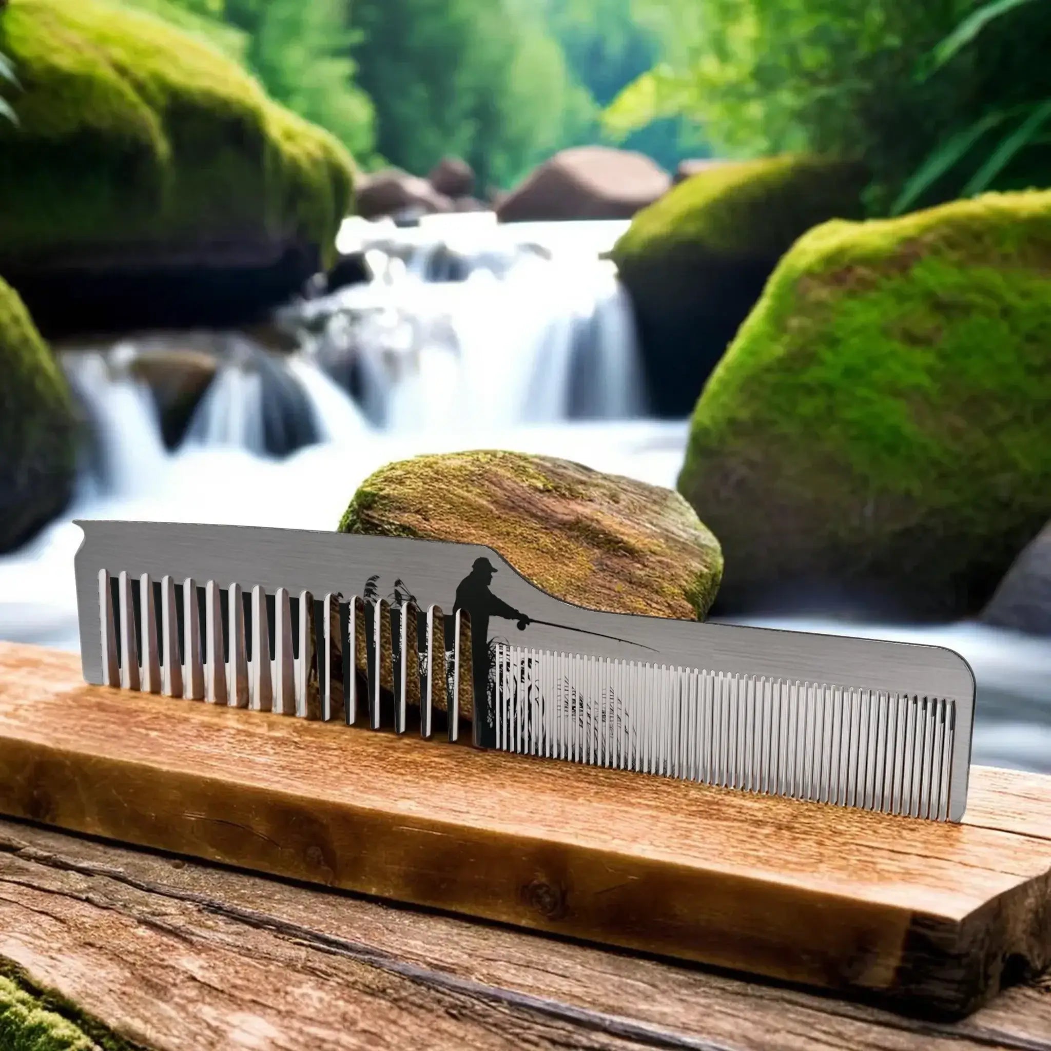 The Anglers Hair and Beard Comb