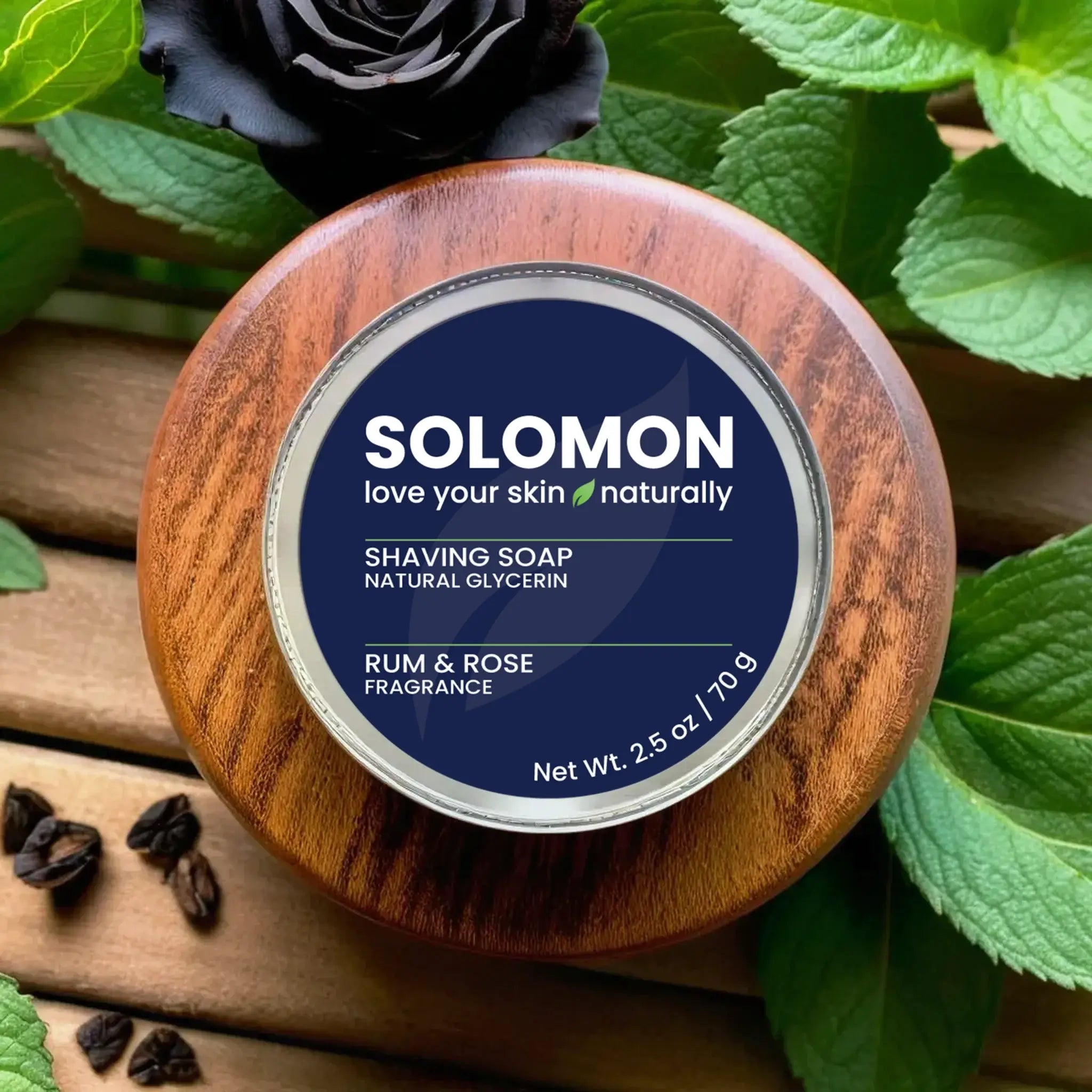 Rum & Rose Shaving Soap