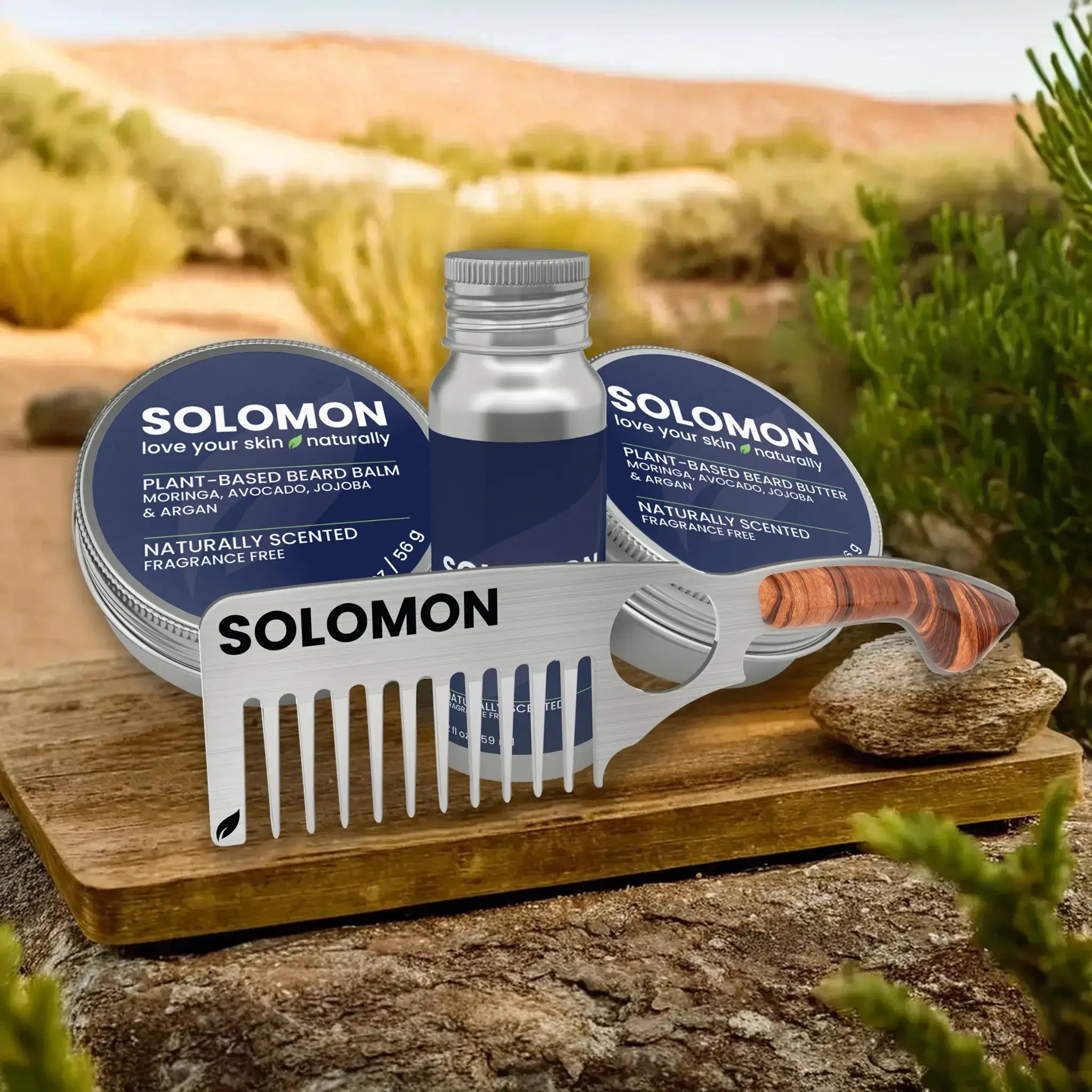 SOLOMON Signature Beard & Skincare Collection