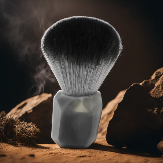 Artisan Shaving Brush in Geo Grey