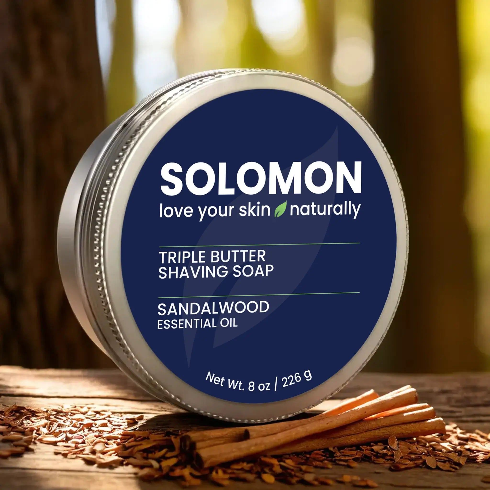 Sandalwood Triple Butter Shaving Soap