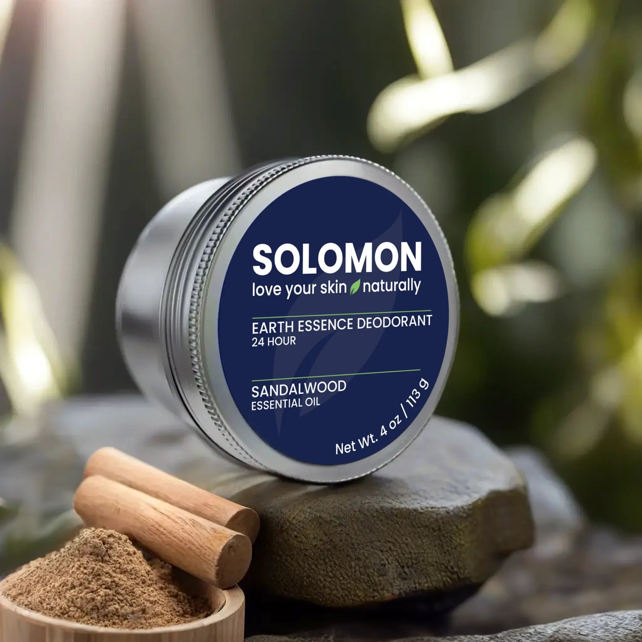 Sandalwood Earth Essence Deodorant Balm