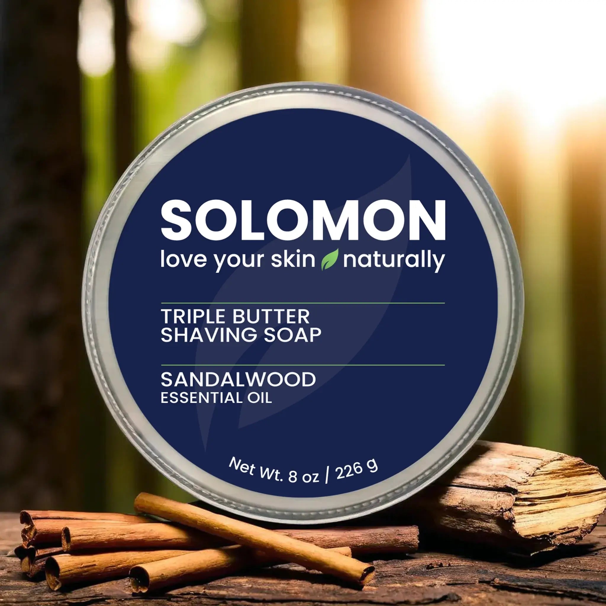 Sandalwood Triple Butter Shaving Soap