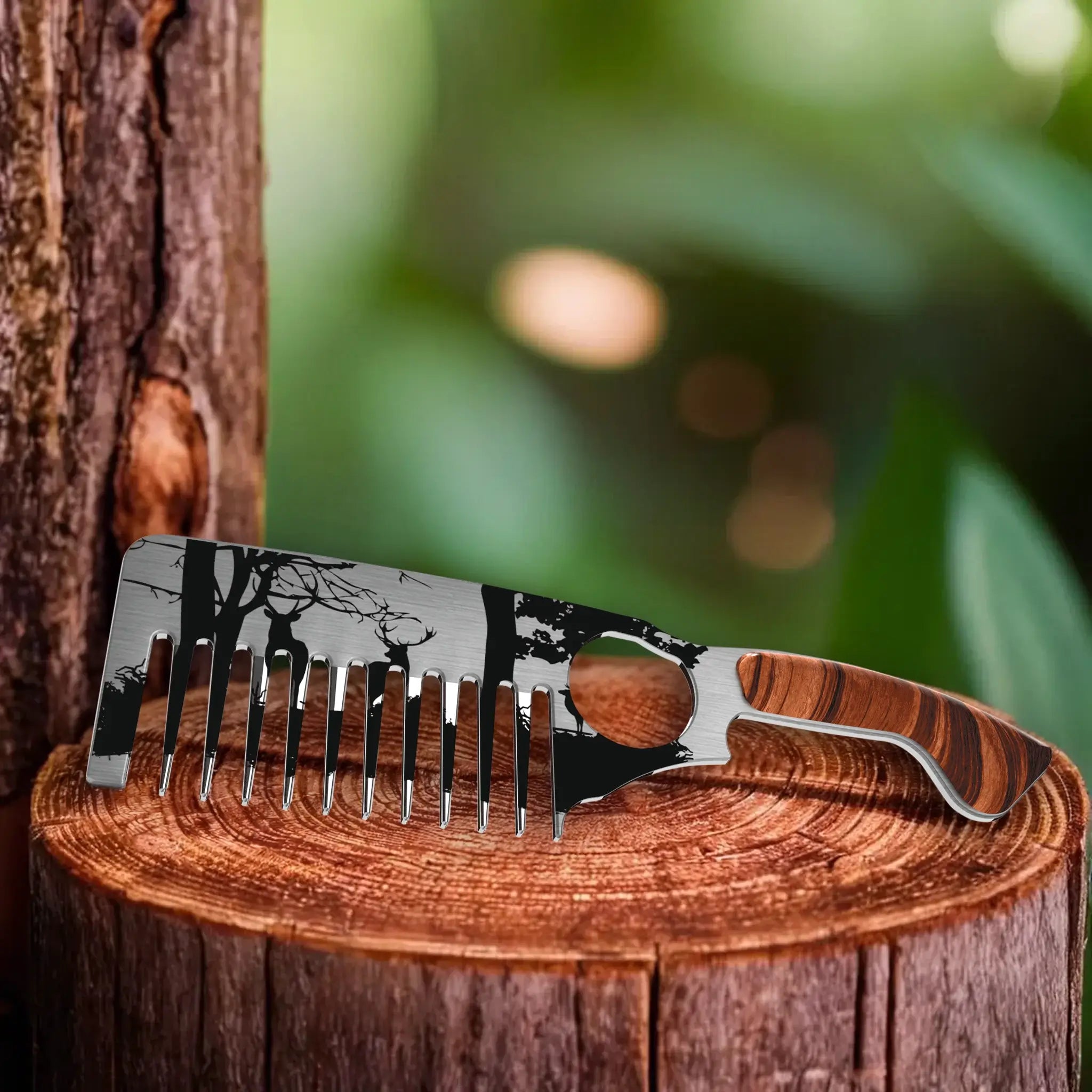 The Woodsman Beard Comb