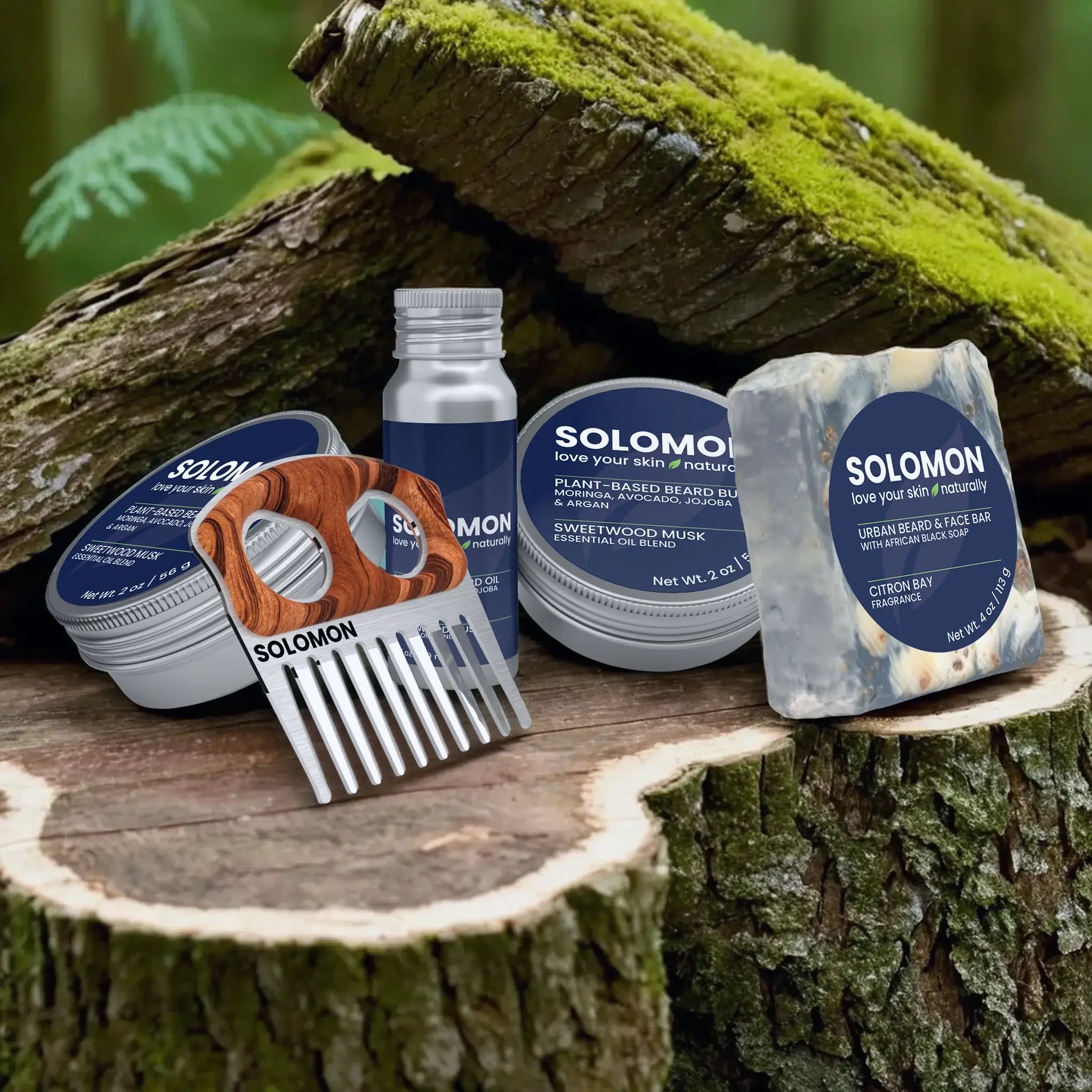 Plant-Based Royal Beardsman and Skincare Collection