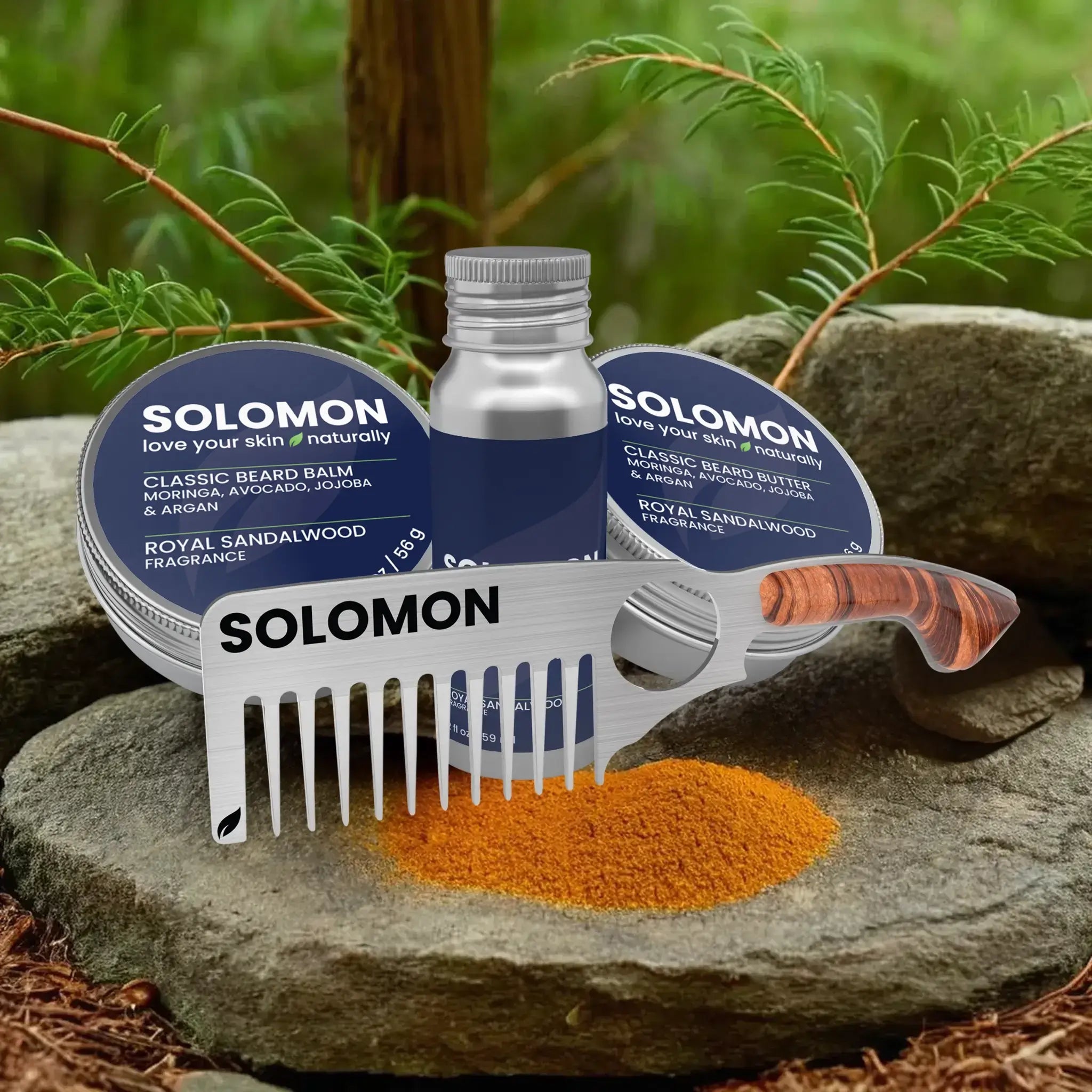 SOLOMON Signature Beard & Skincare Collection